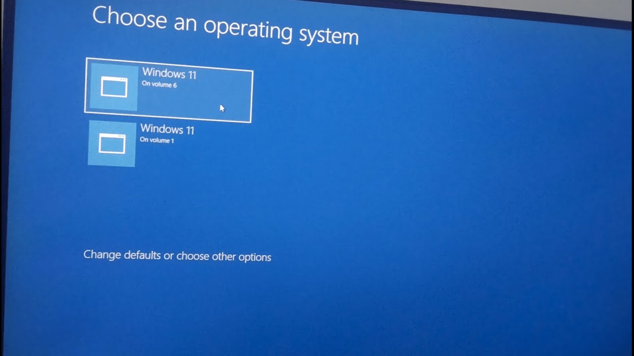 Cara memilih booting windows