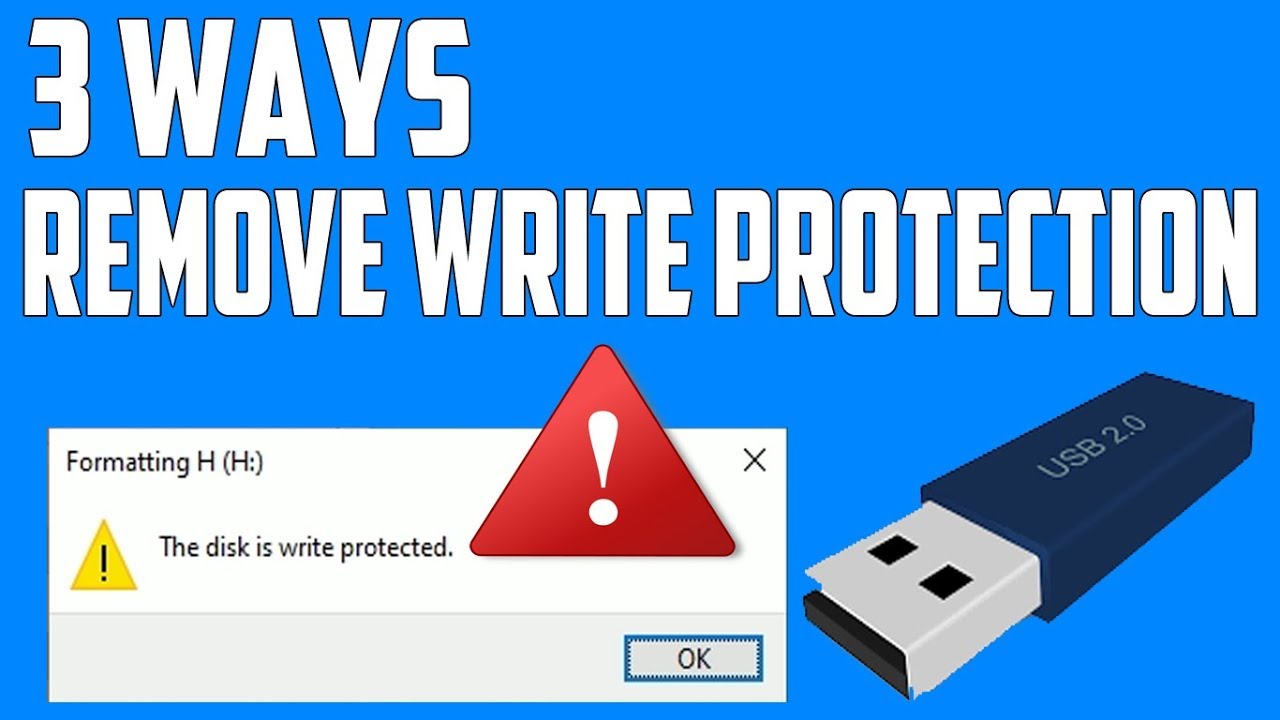 Cara memperbaiki flashdisk yang write protected pada windows 7