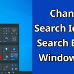 Cara menampilkan icon search di windows 10