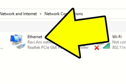 Cara mengaktifkan ethernet di windows 10