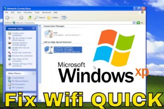 Cara mengaktifkan wifi di pc windows xp