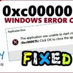 Cara mengatasi error 0xc00007b pada windows 7