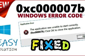 Cara mengatasi error 0xc00007b pada windows 7