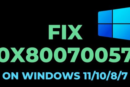 Cara mengatasi error code 0x80070057 saat instal windows