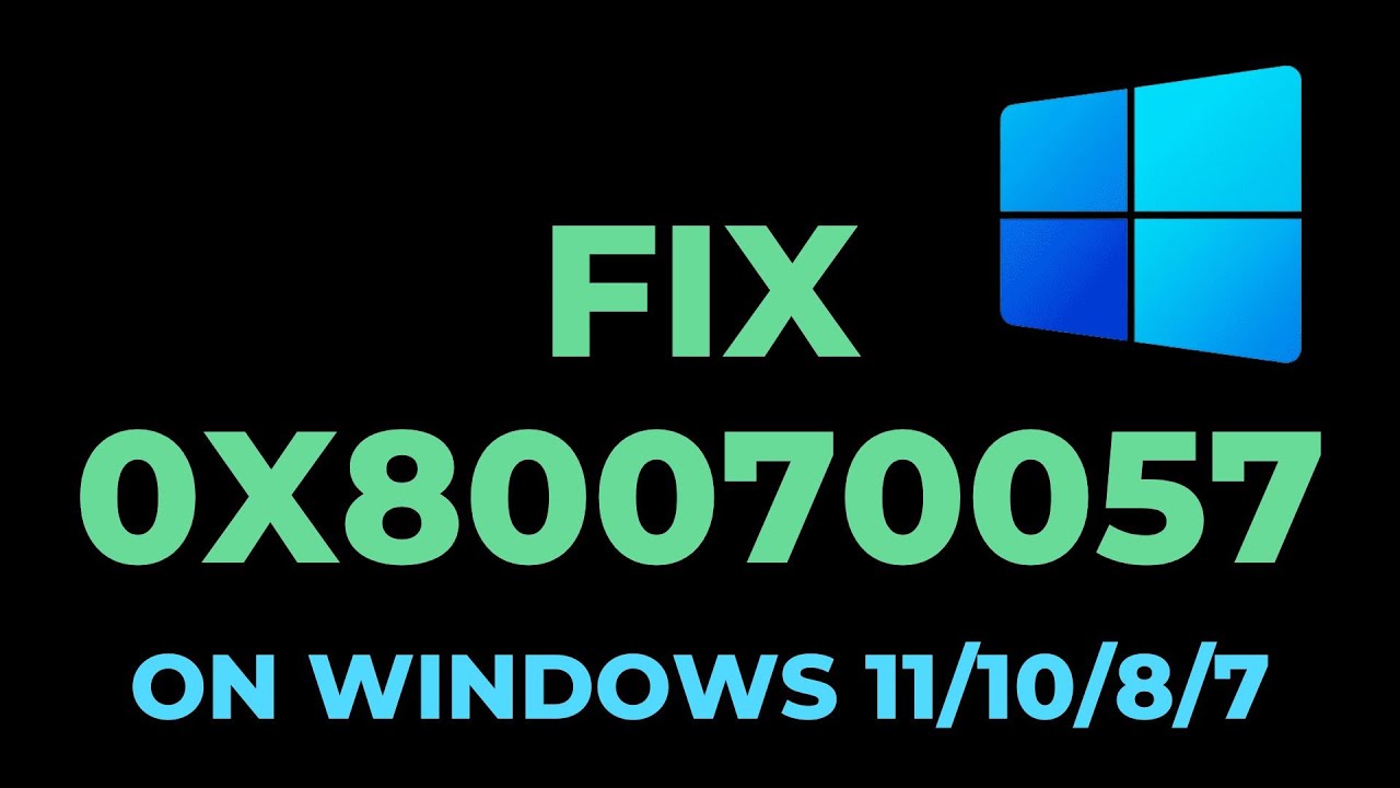 Cara mengatasi error code 0x80070057 saat instal windows