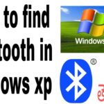 Cara mengaktifkan bluetooth di pc windows xp