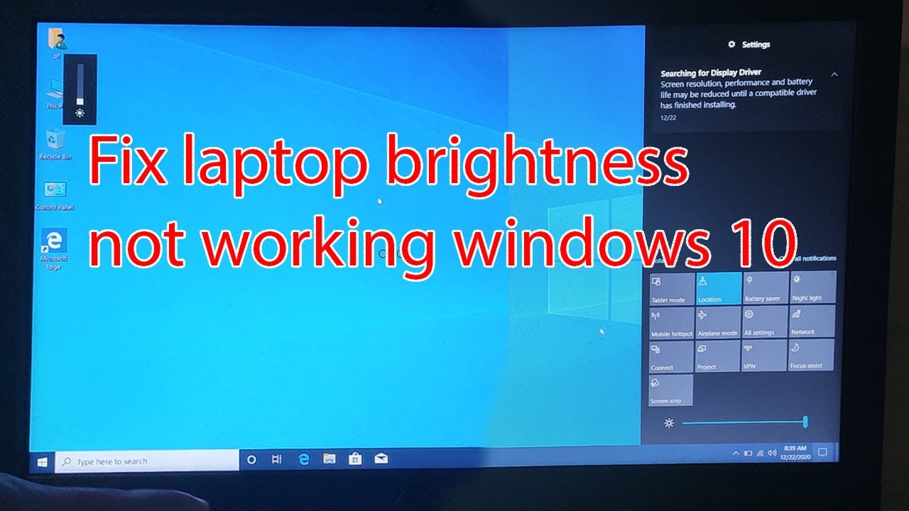 Cara mengatasi kecerahan layar laptop tidak bisa diatur windows 7