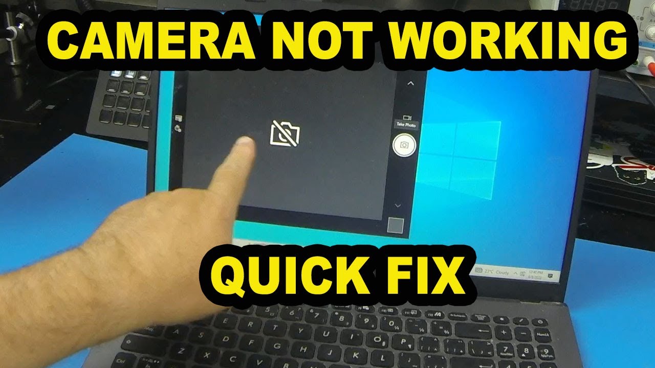 Webcam fix laptop fixes