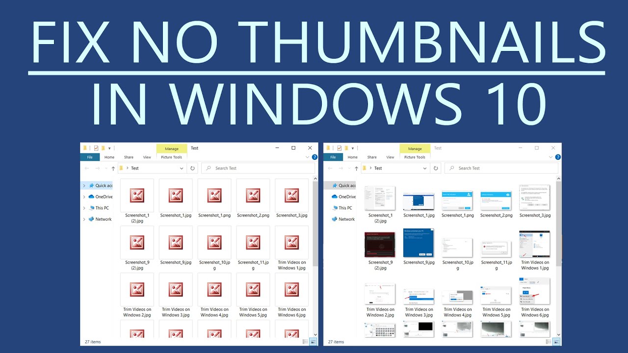 Cara mengatasi thumbnail video tidak muncul di windows 10