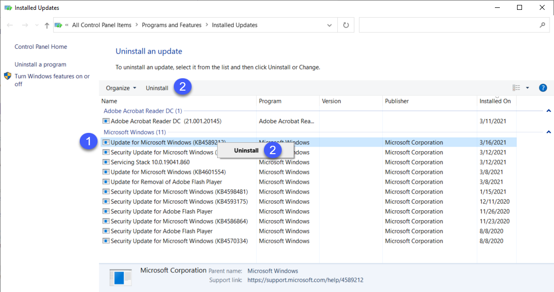 Cara menghilangkan update windows 10