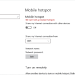 Cara mengaktifkan mobile hotspot di windows 10 yang bermasalah