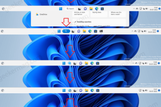 Cara mengaktifkan tombol search di windows 10