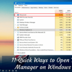 Task manager windows guide complete launch taskbar