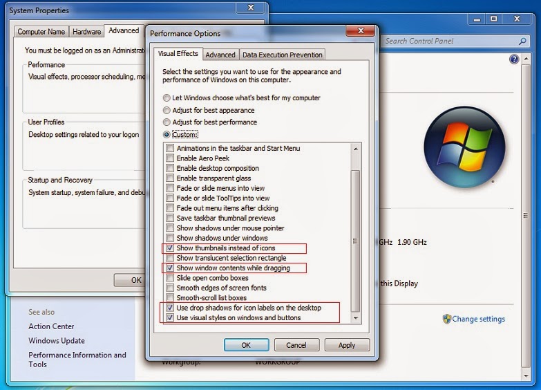 Cara mempercepat kinerja pc windows 7