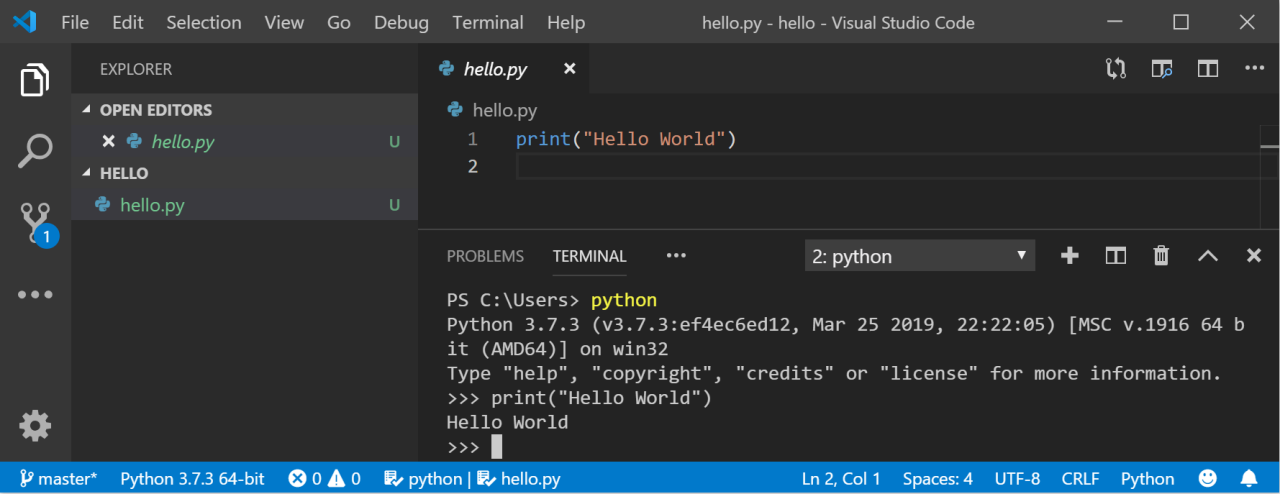 Python powershell