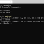 Cara membuka python di windows