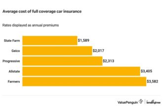 Car insurance state farm cost