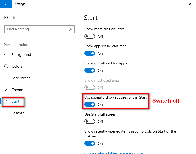 Windows ads remove ad winbuzzer completely make lock screen off