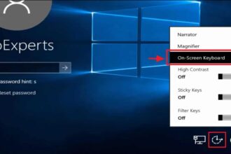 Cara membuat password hint windows 10