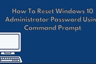 Cara reset password windows 8 dengan flashdisk