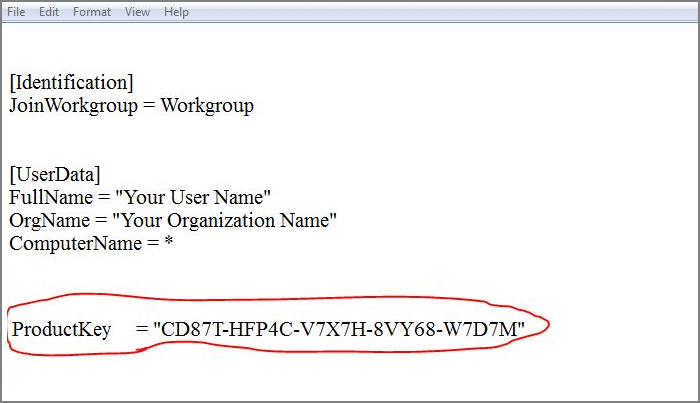 Cara mengetahui product key windows xp