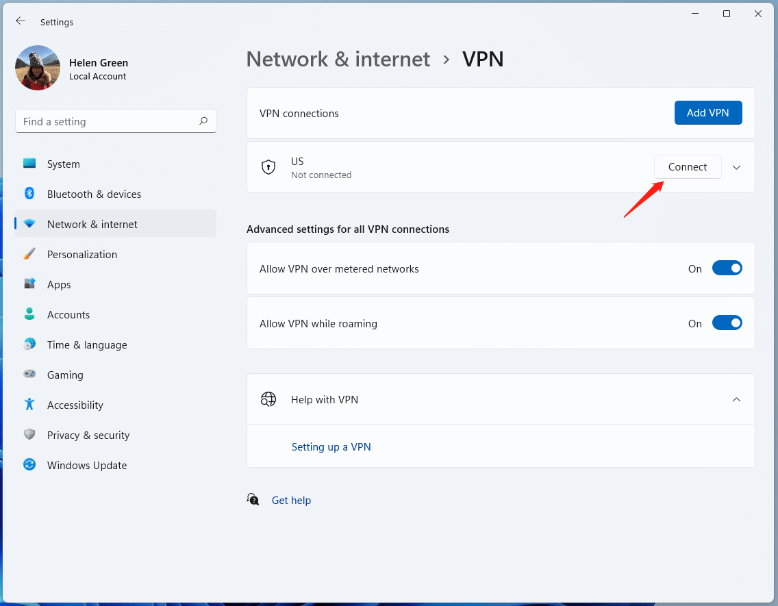 Cara menggunakan vpn di windows 8