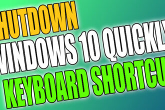 Shortcut shutdown