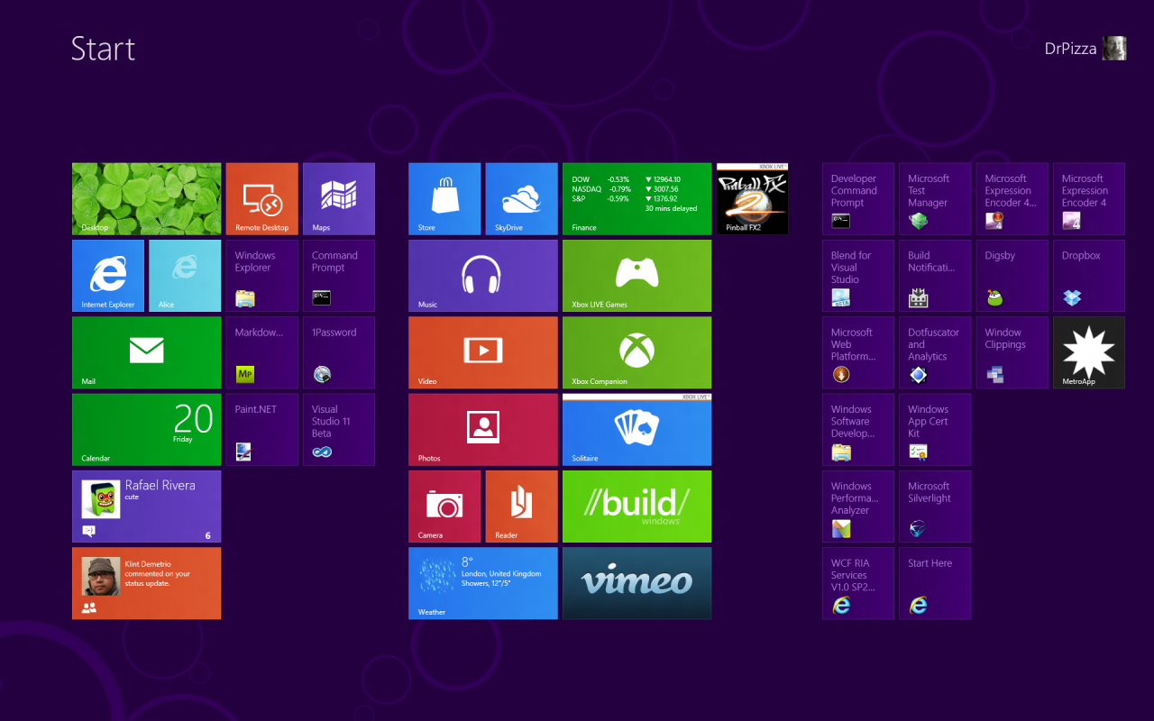 Cara menampilkan office di desktop windows 8