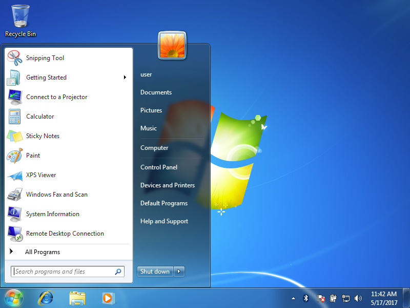 Cara membuat start menu windows 7