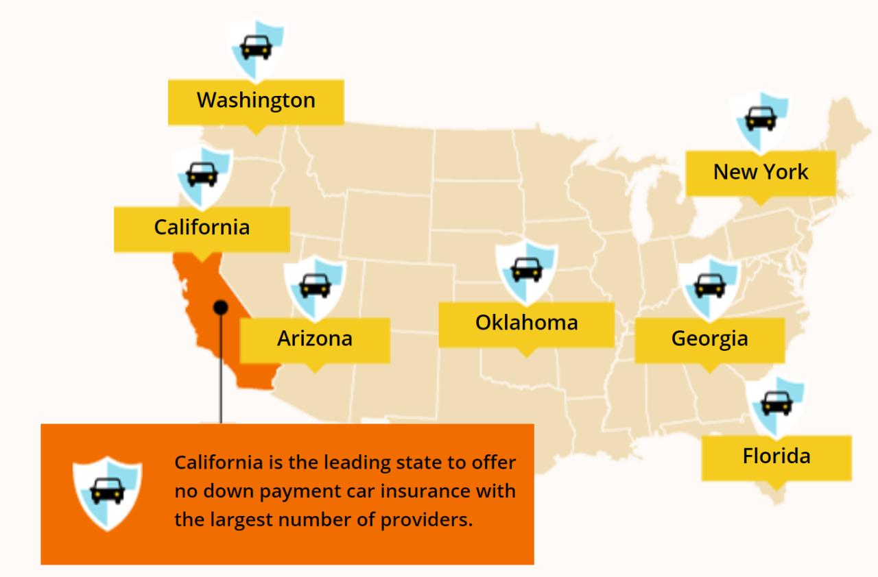 States where auto insurance is not required