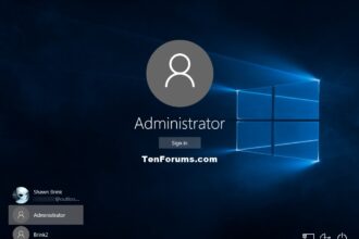 Cara menonaktifkan administrator windows 10