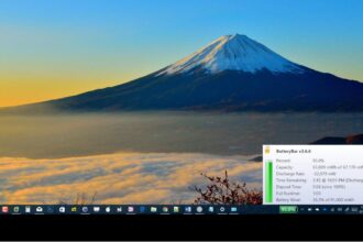 Cara menampilkan baterai di windows 10