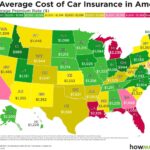 Lowest insurance rates by state