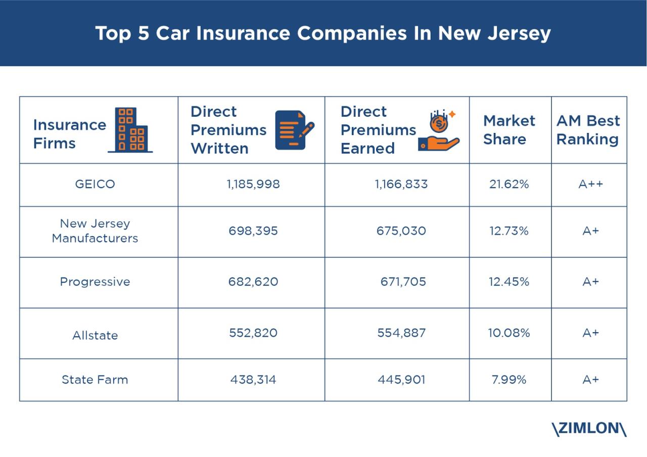 Nj state car insurance