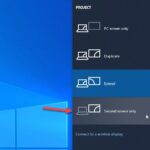 Cara mematikan layar laptop saat terhubung hdmi windows 10