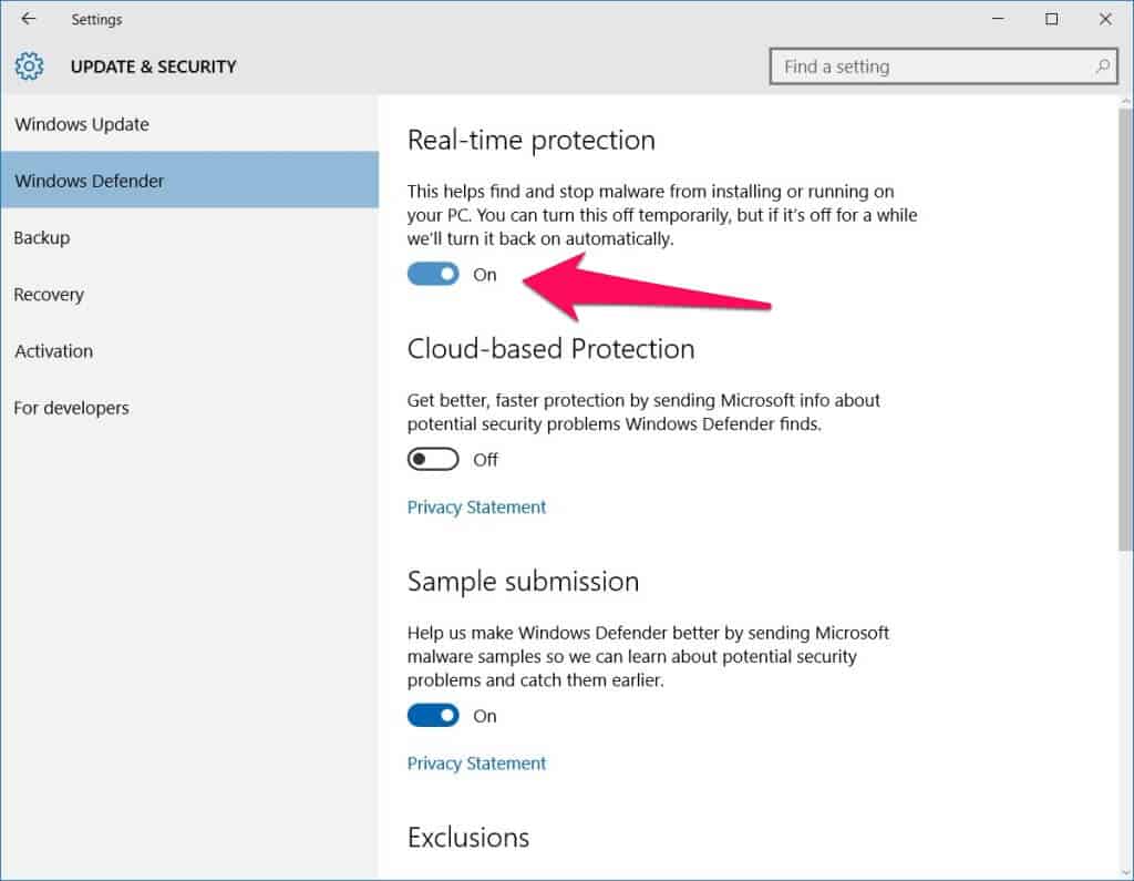 Cara mengaktifkan windows defender windows 8