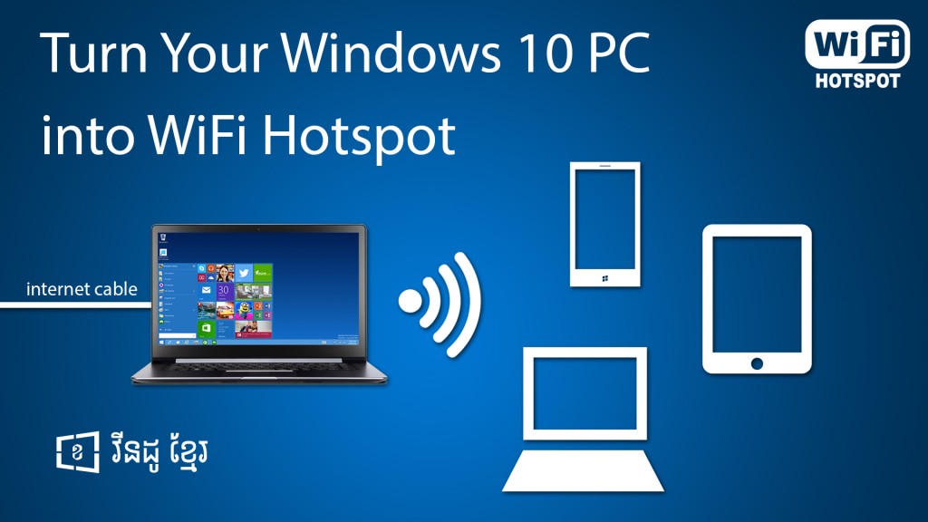 Cara menyalakan hotspot di laptop windows 7