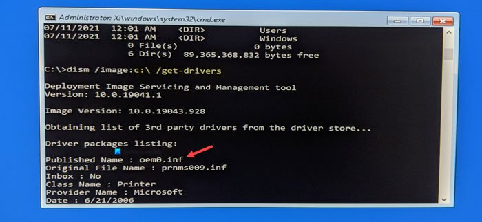 Cara instal driver dengan windows powershell