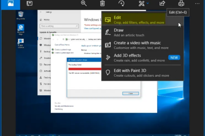 Cara memotong gambar di windows 10