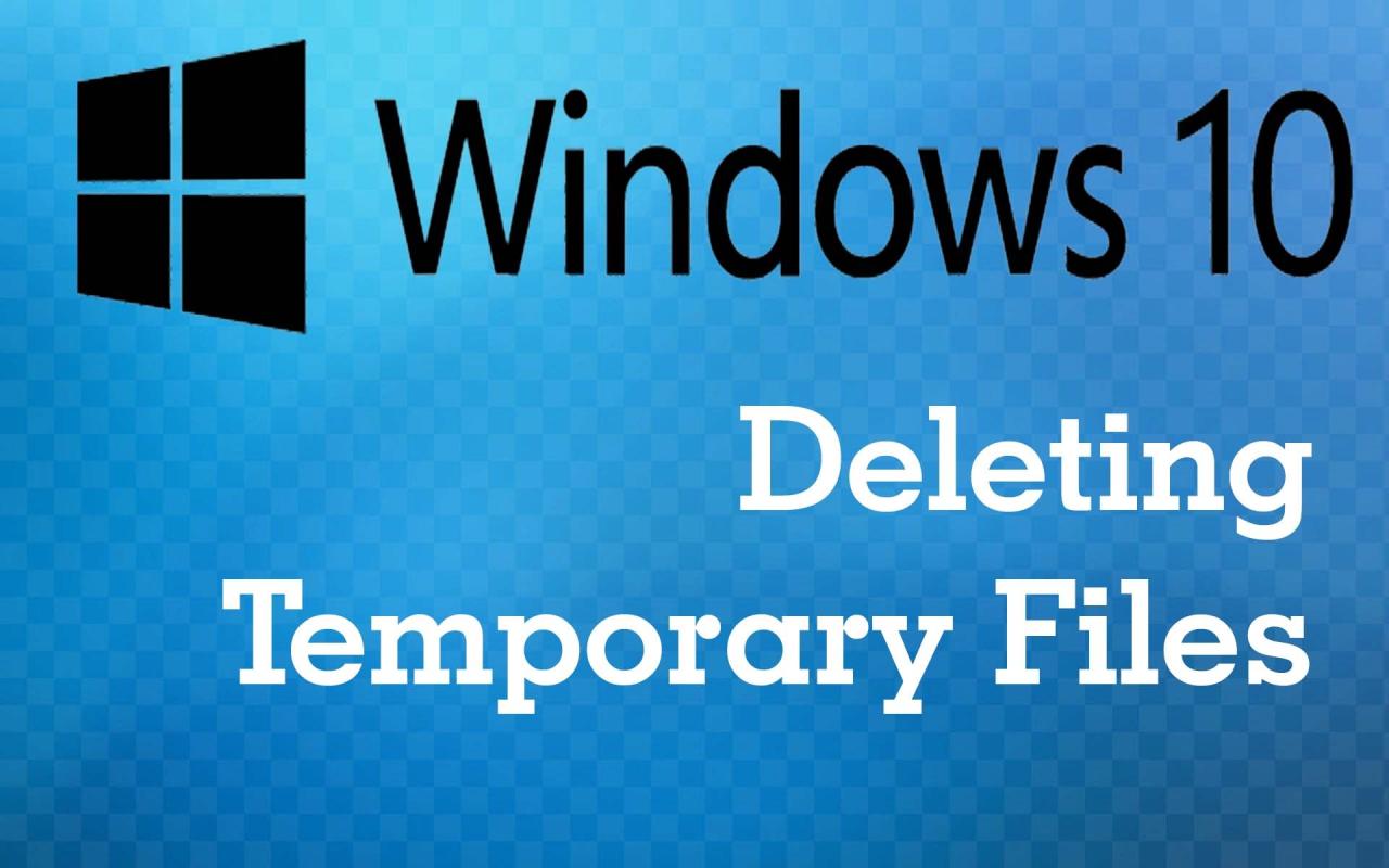 Cara membersihkan temporary file windows 10