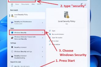 Cara mematikan windows security