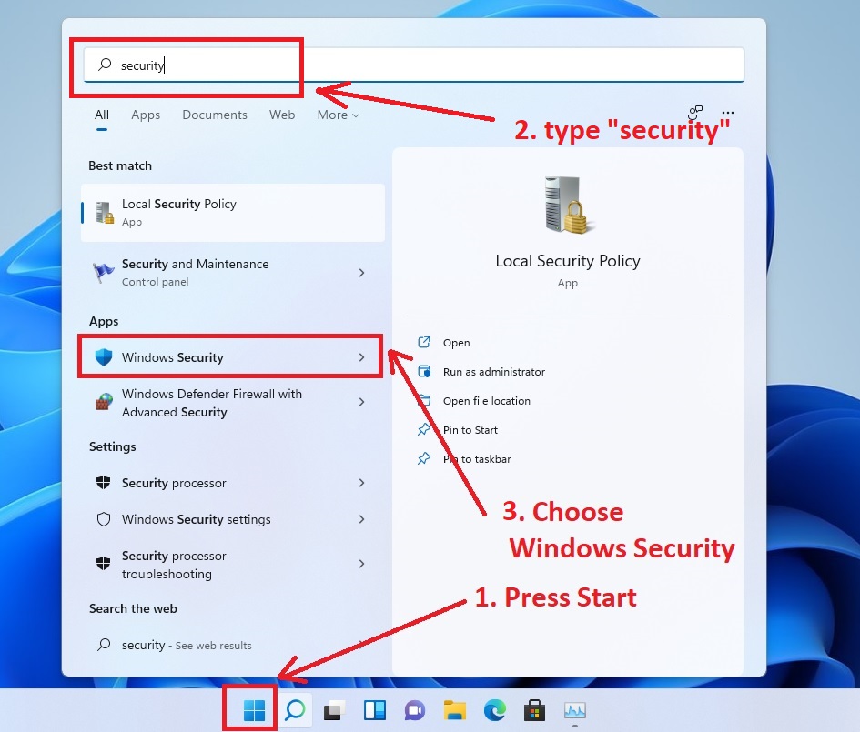 Cara mematikan windows security