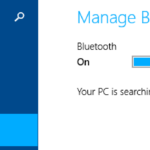 Cara mengaktifkan bluetooth windows 8