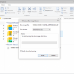 Cara burning file ke dvd windows 10