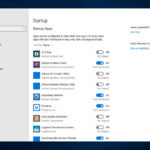 Cara mematikan aplikasi startup windows 10