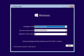 Cara menginstal windows 10 beserta gambarnya