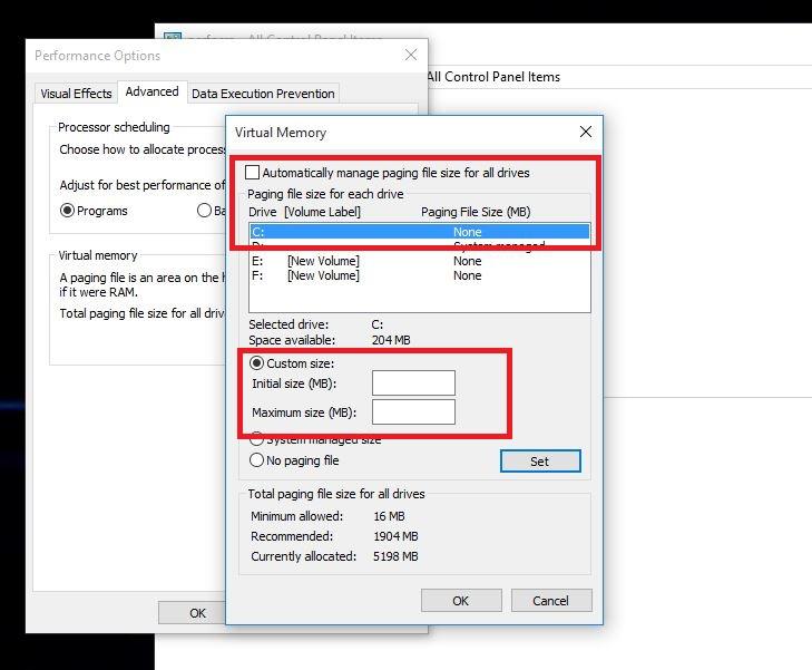 Windows performance slow system fix issue computer speed increase lagging very panel control change boost overall fossbytes file memory virtual