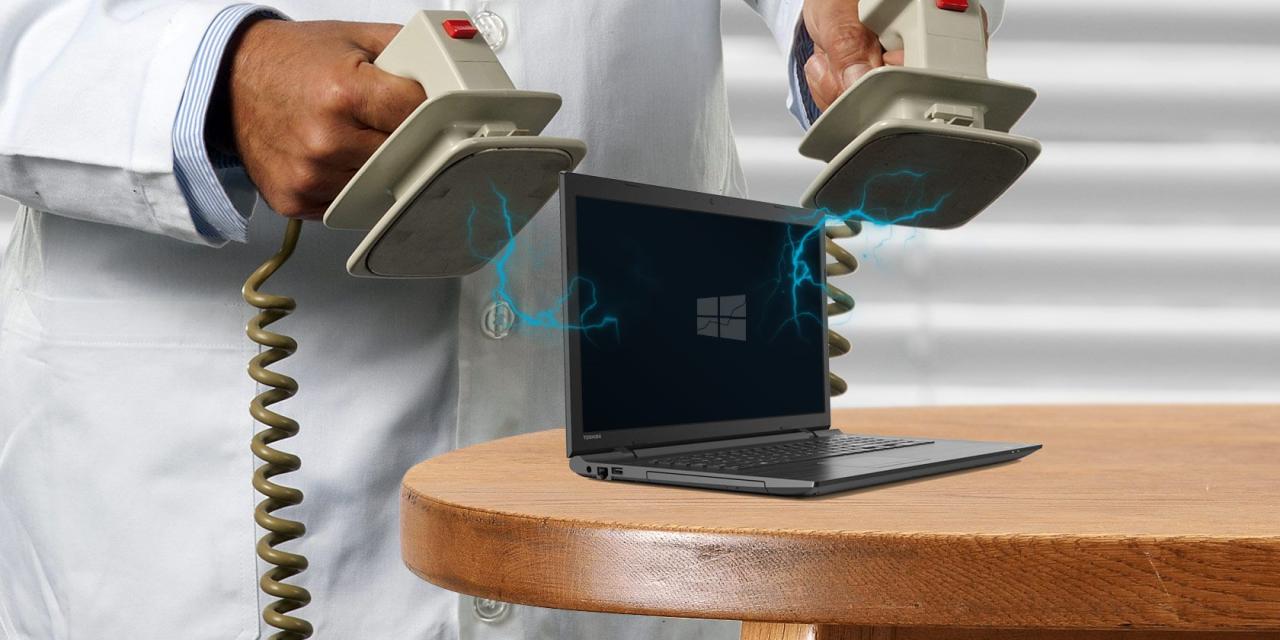 Cara memperbaiki laptop yang tidak bisa masuk windows