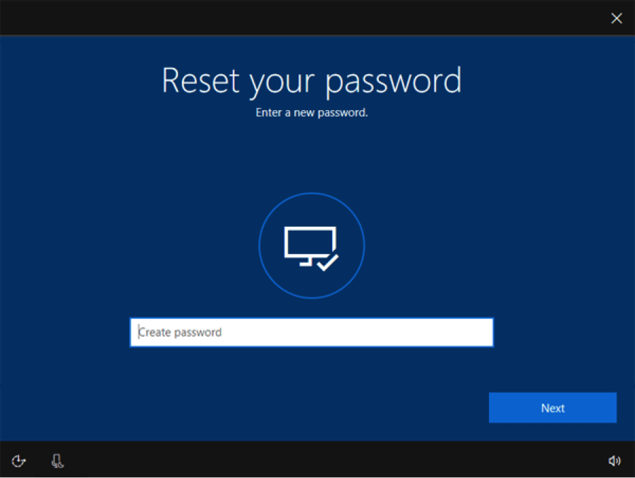 Password laptop create windows