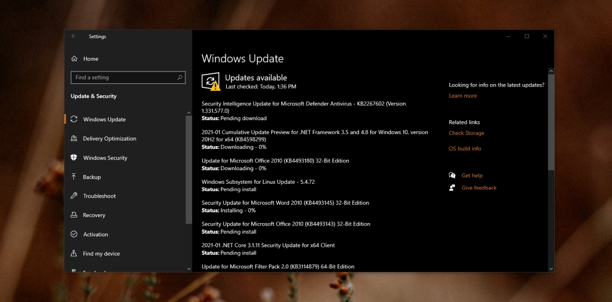 Cara mengatasi pending install windows 10